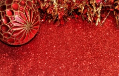 Fundal de ornament roșu de Crăciun 2