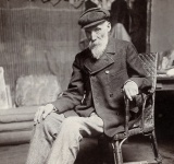 Vintage de retrato de Renoir