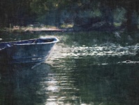 Row Boat Oil Painting