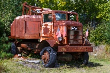 Camion oxidado