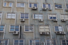 Windows and air conditioners