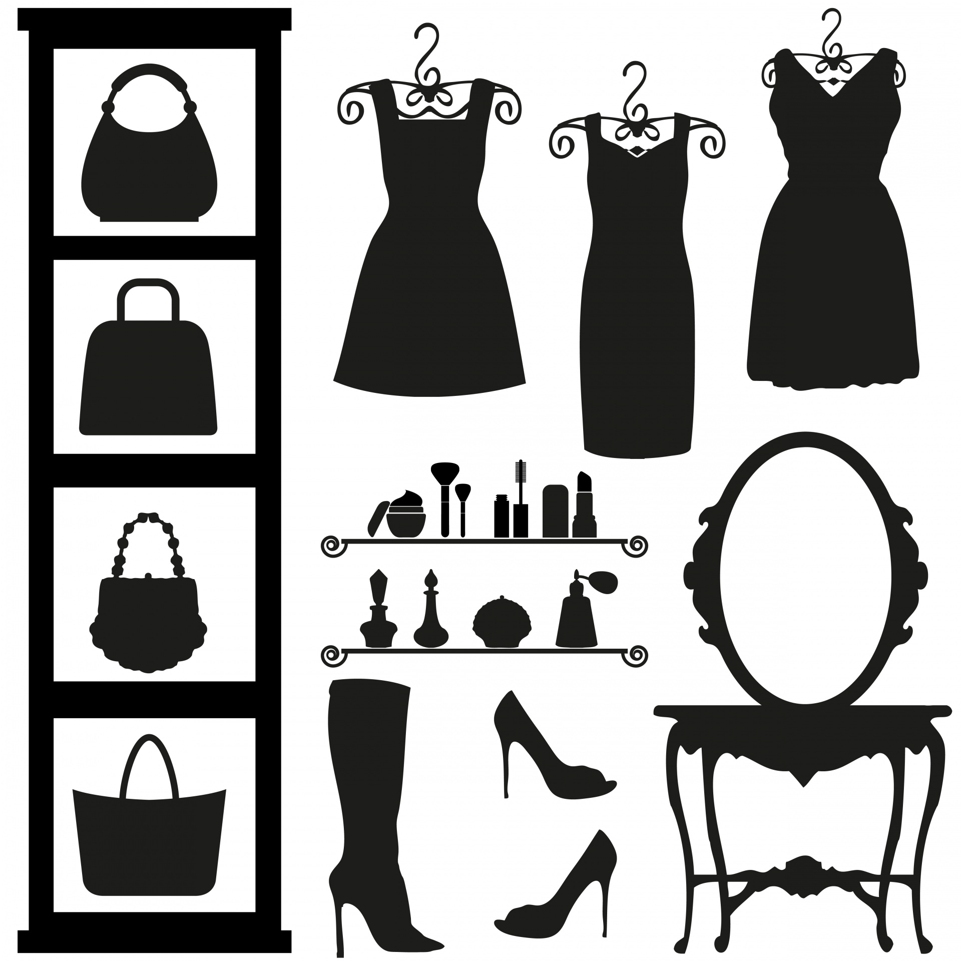 Dress, Cosmetics, Accessories, Shoe Free Stock Photo - Public Domain ...