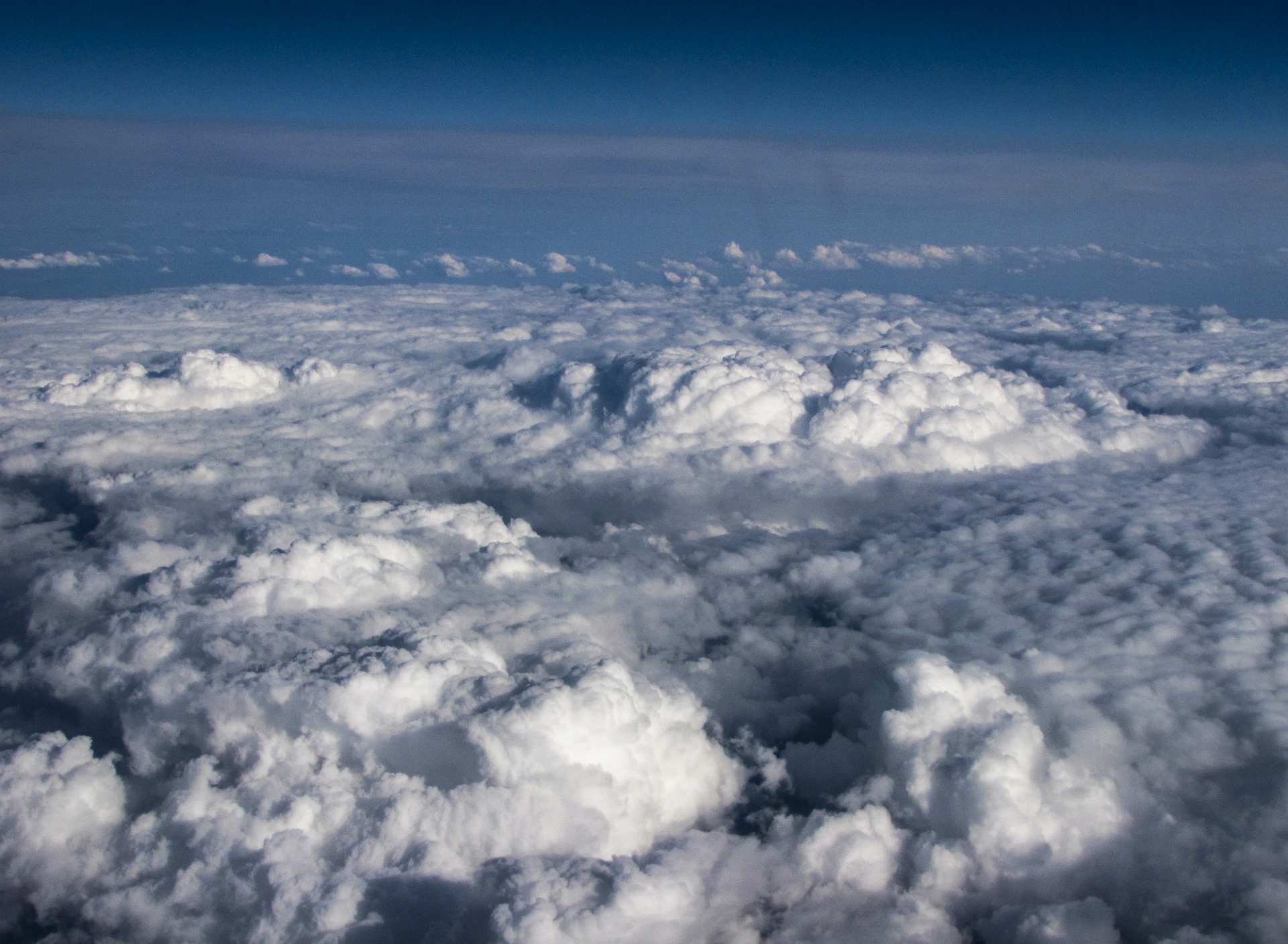 Flying Over Clouds Free Stock Photo - Public Domain Pictures