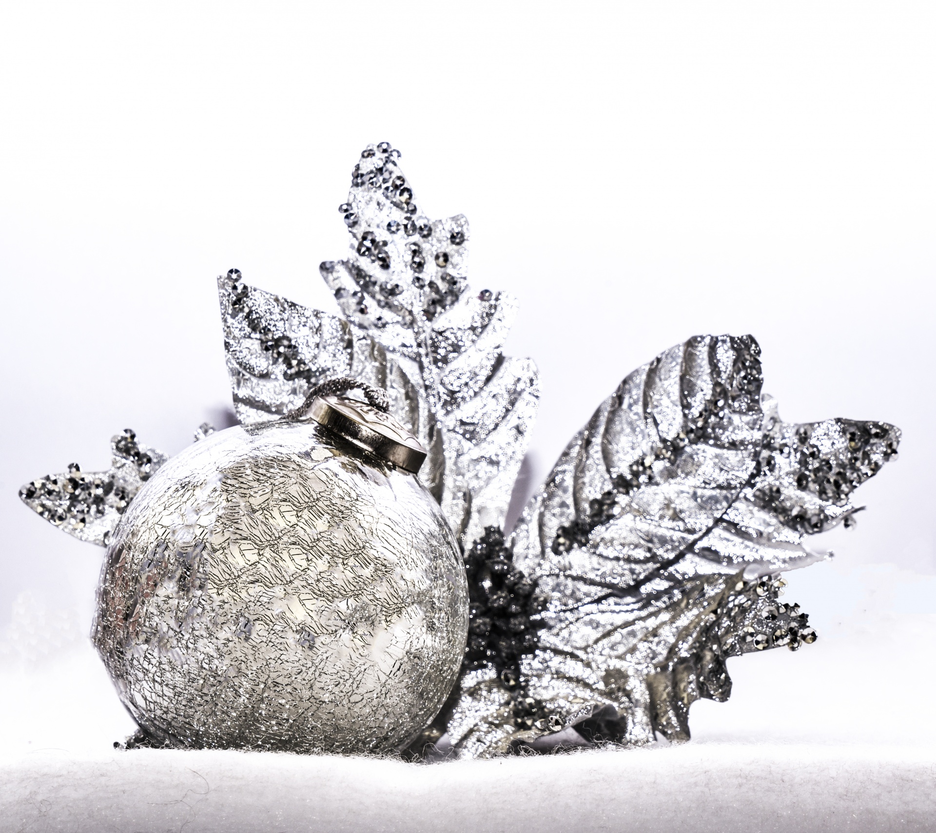 Sfondo Di Natale Bianco Argento Immagine Gratis Public Domain Pictures