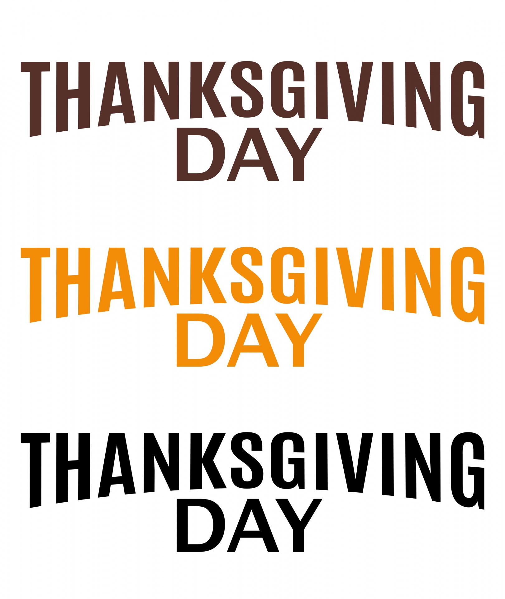 Thanksgiving Day Word Clipart Free Stock Photo Public Domain Pictures