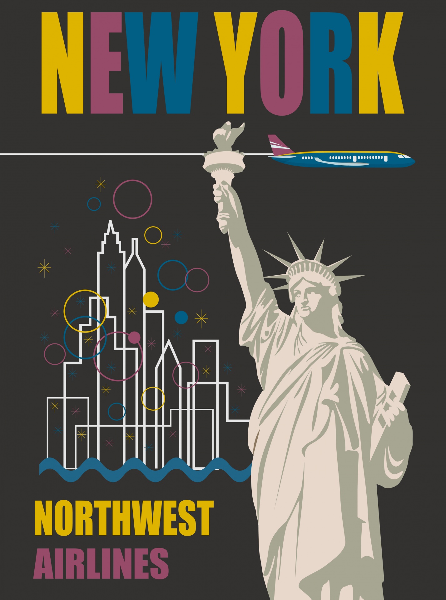 Cartel de viaje Nueva York