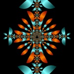 3d fractal flower