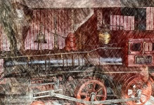 Train antique