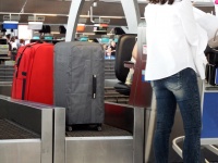 Controllo del bagaglio in aeroporto