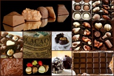 Čokoládová koláž