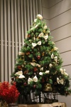 Kerstboom met decoraties