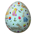 PNG di uovo di Pasqua decorato