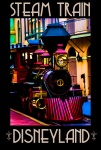Disneyland vonat poszter