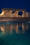 Greek Columns And Water