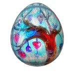 Heart Tree Easter Egg PNG