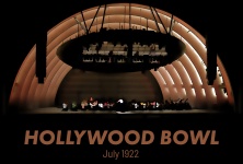 Hollywood Bowl mit Orchester