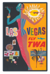 Las Vegas-Reise-Plakat
