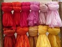 Silk scarves