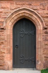 Velha porta da igreja