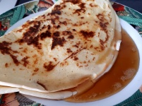 Pancake With Maple Syrup