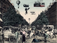 Paris France à l'avenir 1905