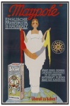 Teigwaren-Vintage Plakat-Anzeige