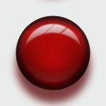 červené tlačítko