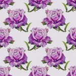Roses Background Pattern