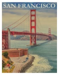 Cartel del viaje de San Francisco