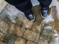 Standing In A Puddle