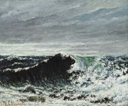 Die Welle von Gustave Courbet 1869