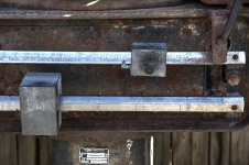 Scala de greutate din metalul vintage