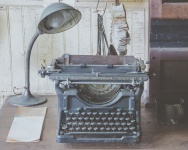 Vintage skrivmaskin