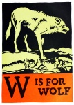 W är för Wolf ABC 1923