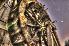 Wooden Waterwheel