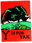 Y Is For Yak ABC 1923