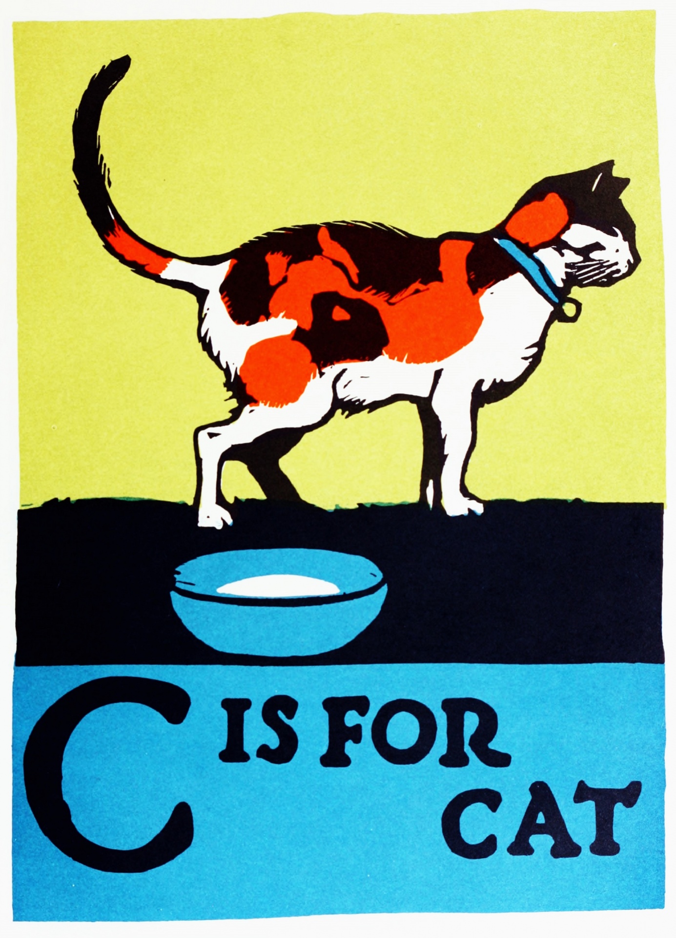 C ist für Katze ABC 1923