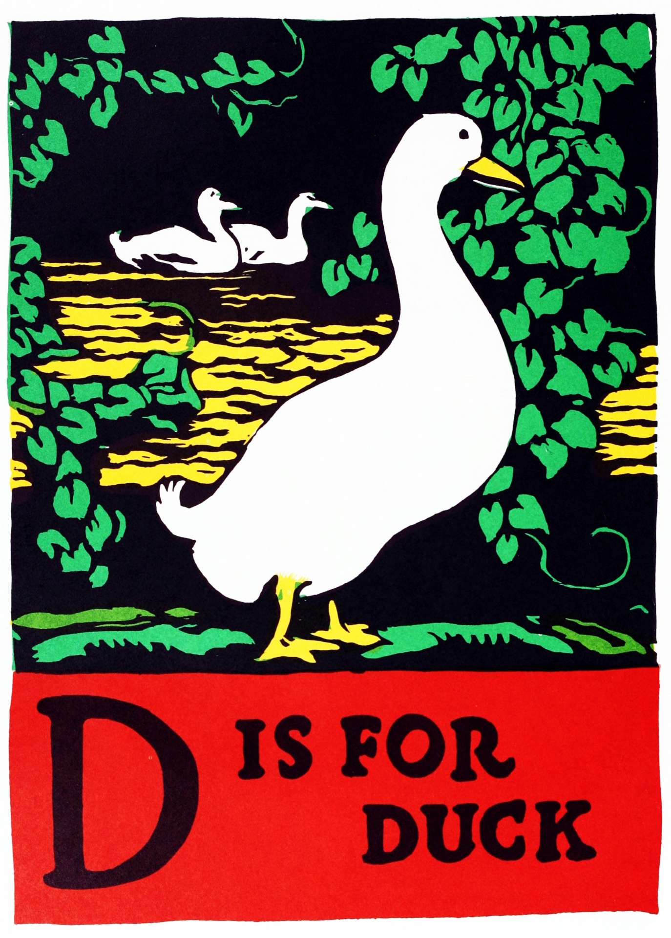 D Is For Duck ABC 1923