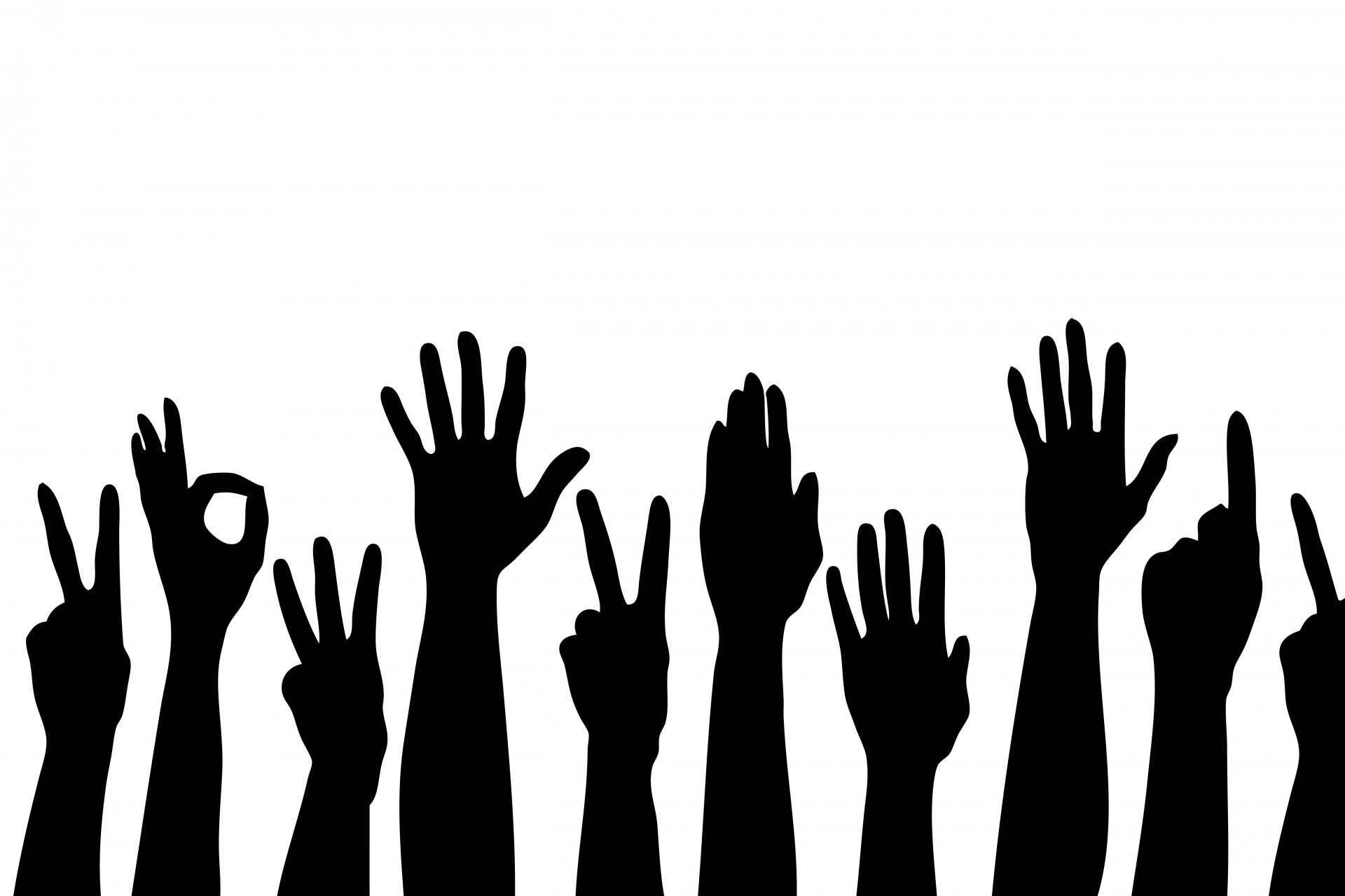 Hands Raised Up Free Stock Photo - Public Domain Pictures