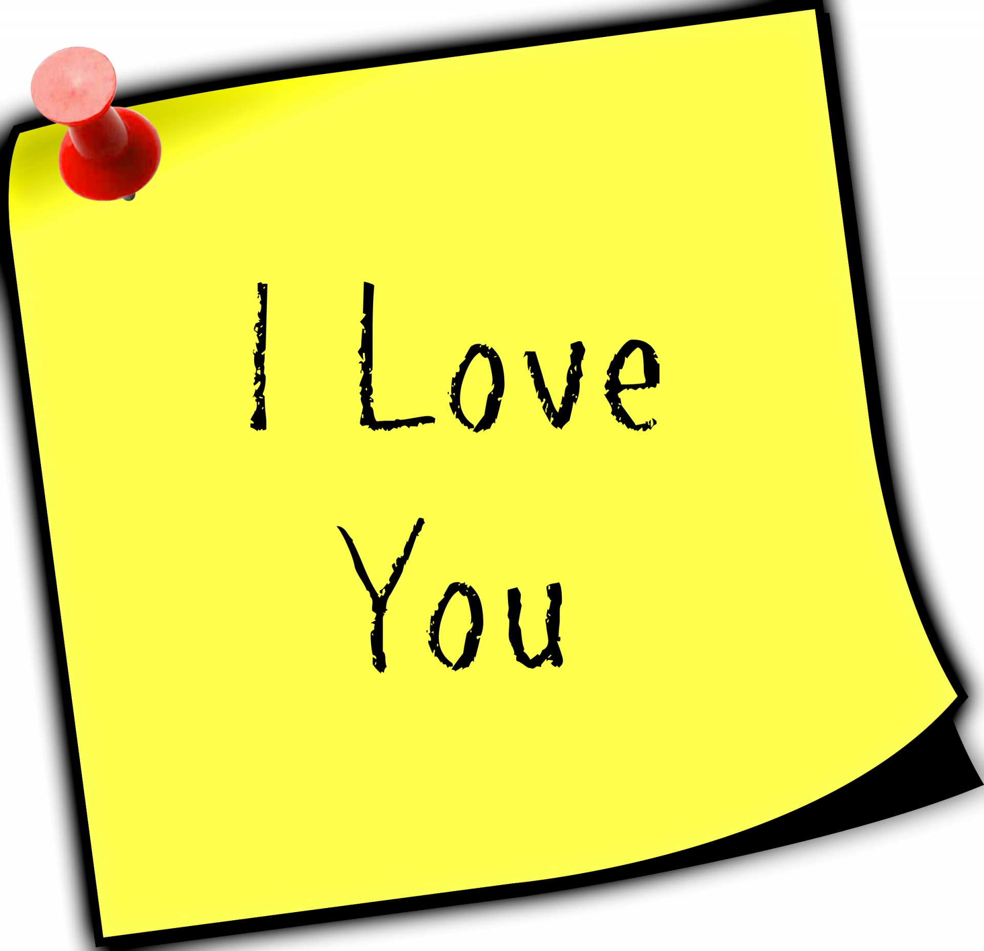 I Love You Heart Free Stock Photo - Public Domain Pictures
