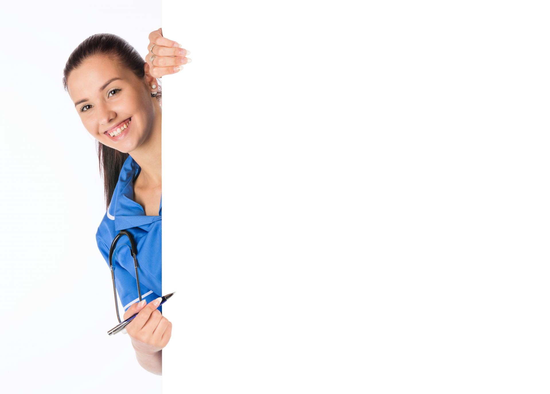 nurse-with-blank-board-free-stock-photo-public-domain-pictures