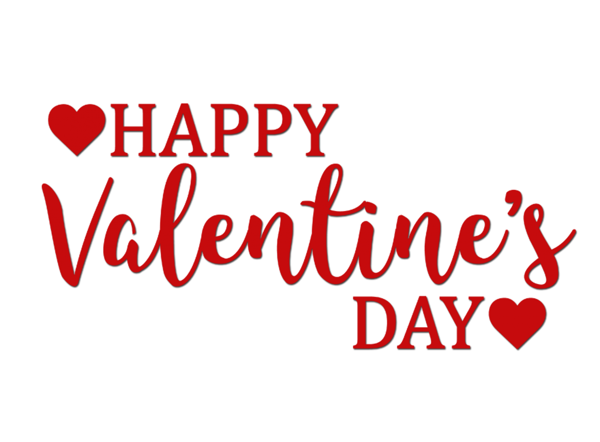 Valentine's Day Hearts Typeface
