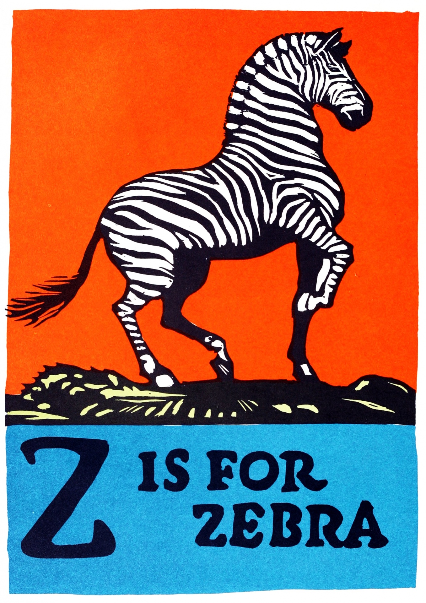 Z ist für Zebra ABC 1923