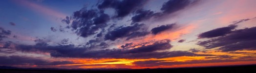 Arizona Sunrise Panorama