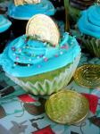 Niebieski Cupcakes