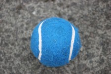 Blue Tennis Ball