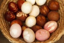 Brown huevos de Pascua