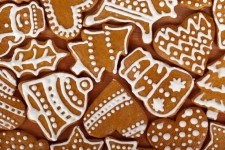 Christmas gingerbread shapes