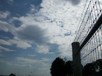 护栏和天空
