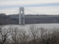 George Washington-Brücke im Winter